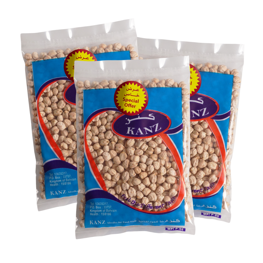 PROM - Kanz Chick Peas - 400 GM x 3