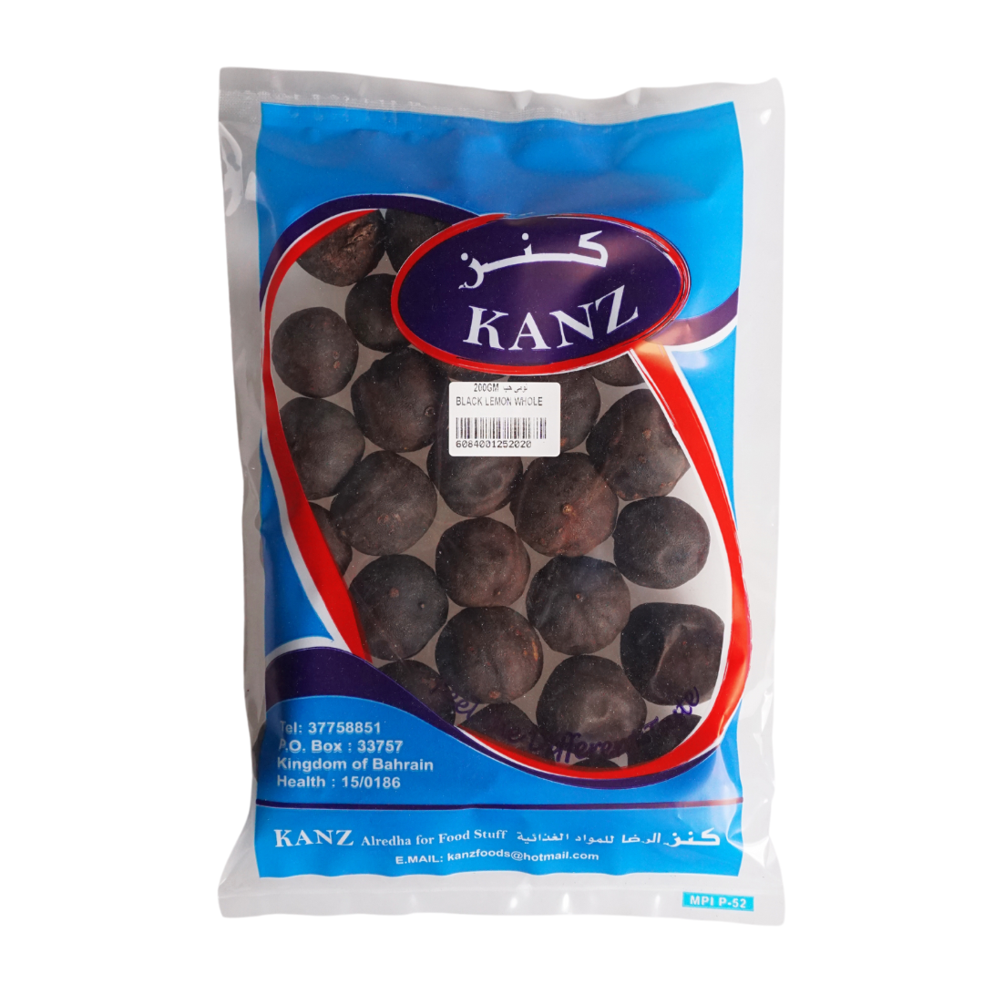 Kanz Black Lemon Whole - 200 GM