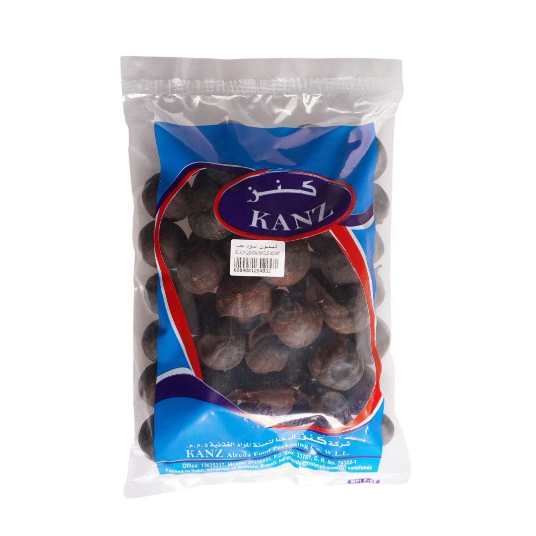 Kanz Black Lemon Whole - 400 GM
