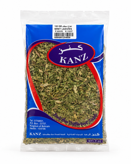 نعناع مجفف |  Dry Mint Leaves 100 gm