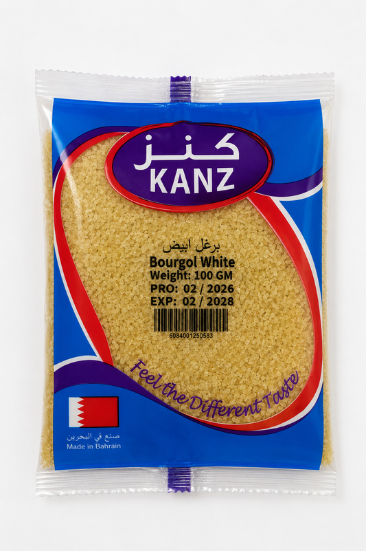Kanz Bourgol White  - 100 GM x 8