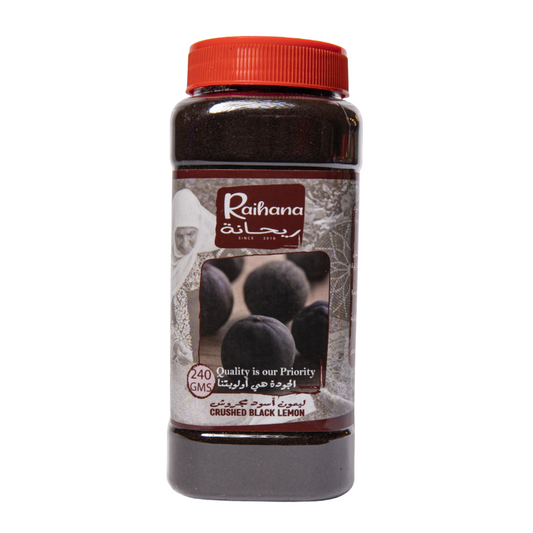 Raihana Crushed Black Lemon - 240 GM