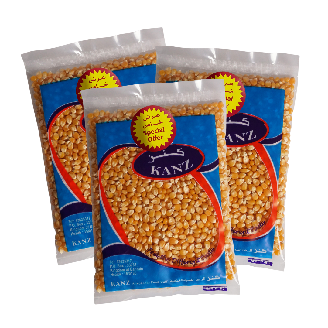 PROM - Kanz Pop Corn - 400 GM x 3