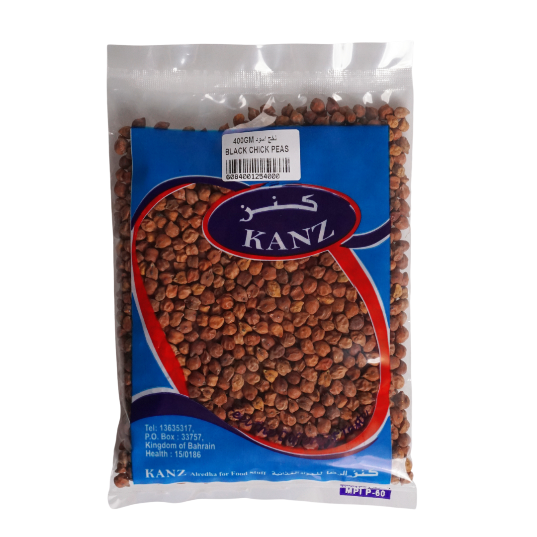 Kanz Black Chick Peas - 400 GM